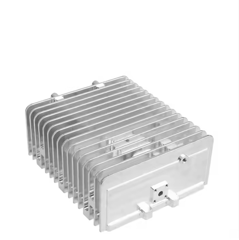 High-Pressure Die-Casting Processing Telecom Microwave Aluminum Housing CNC Precision Machining Services Drilling