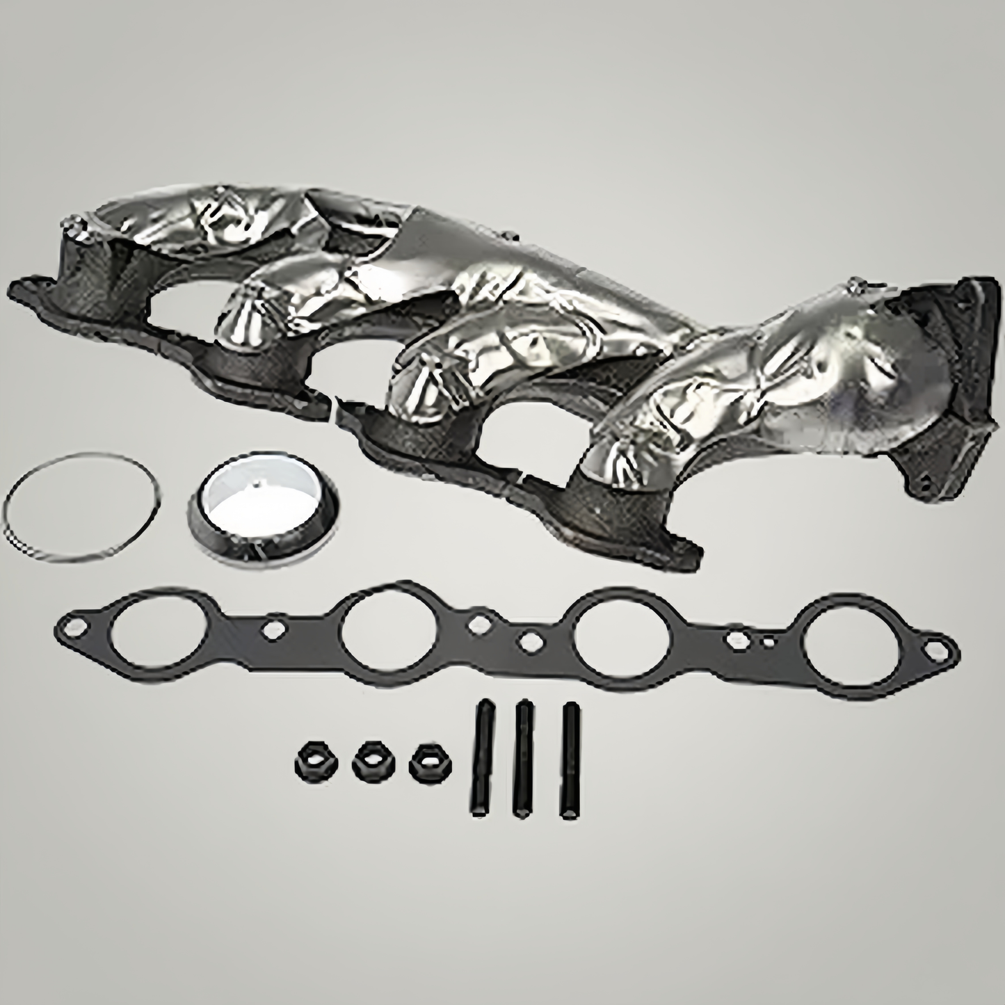 674-732 Passenger Side Exhaust Manifold Kit - Includes Required Gaskets and Hardware Compatible with Select Models