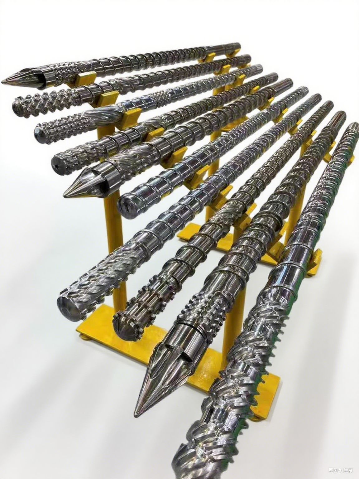 Allloy sleeves, bushings, screws for plastic extruders